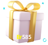 Receba seus bônus de boas-vindas no Br585