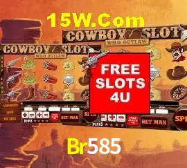 Slots com jackpots e giros grátis na Br585